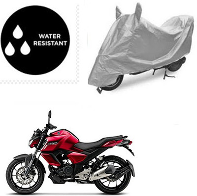 Atulit enterprises Waterproof Two Wheeler Cover for Yamaha(FZ-S, Silver)