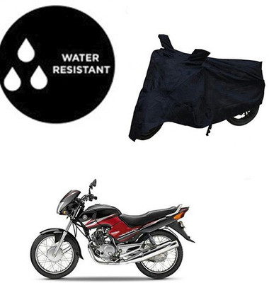 SRENTERPRISES Two Wheeler Cover for Yamaha(Gladiator, Black)