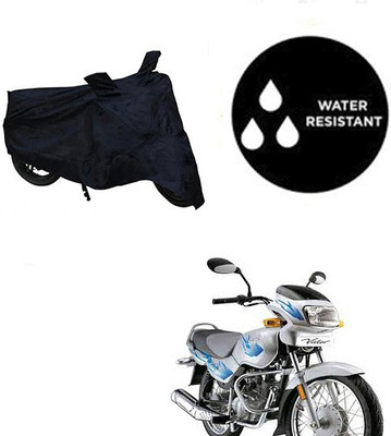 Atulit enterprises Waterproof Two Wheeler Cover for TVS(Victor GLX, Black)