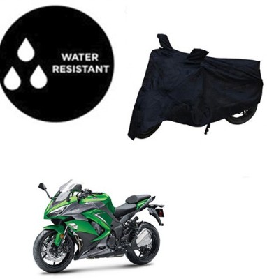 Atulit enterprises Waterproof Two Wheeler Cover for Kawasaki(Ninja 1000, Black)