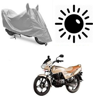 Atulit enterprises Waterproof Two Wheeler Cover for LML(Freedom, Silver)