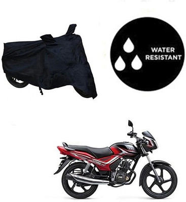 Atulit enterprises Waterproof Two Wheeler Cover for TVS(Star City, Black)