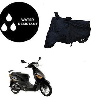 Atulit enterprises Waterproof Two Wheeler Cover for Hero(Electric Zippy, Black)