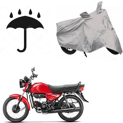 Motoren Waterproof Two Wheeler Cover for Hero(CD Dawn, Silver)