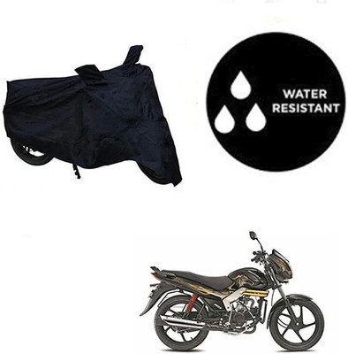 RPSENTTERPR Waterproof Two Wheeler Cover for Mahindra(Centuro, Black)