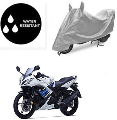 Atulit enterprises Waterproof Two Wheeler Cover for Yamaha(YZF R15 S, Silver)