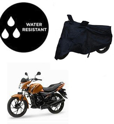 SRENTERPRISES Two Wheeler Cover for Suzuki(Sling, Black)