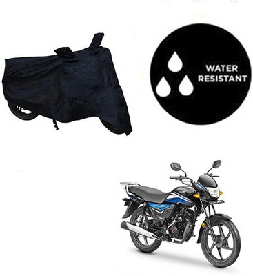 Mdstar Waterproof Two Wheeler Cover for Honda(Dream Neo, Black)