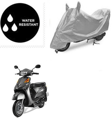 RPSENTTERPR Waterproof Two Wheeler Cover for Indus(Yo EXL, Silver)