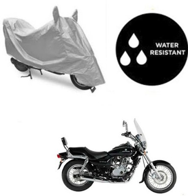 RPSENTTERPR Waterproof Two Wheeler Cover for Bajaj(Avenger 220 DTS-i, Silver)