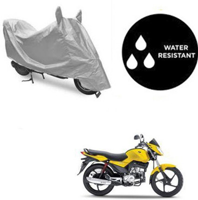 RPSENTTERPR Waterproof Two Wheeler Cover for Mahindra(Stallio, Silver)