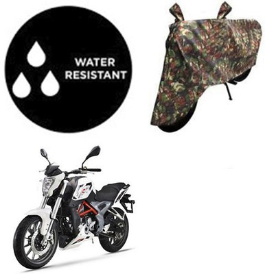 dashark Waterproof Two Wheeler Cover for DSK Benelli(TNT 25, Multicolor)