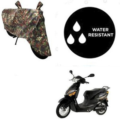 Atulit enterprises Waterproof Two Wheeler Cover for Hero(Electric Zippy, Multicolor)