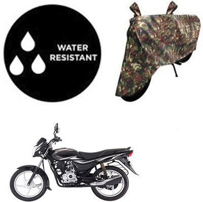 Atulit enterprises Waterproof Two Wheeler Cover for Bajaj(Platina 100 DTS-i, Multicolor)