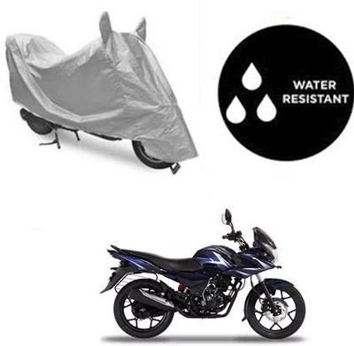 RPSENTTERPR Waterproof Two Wheeler Cover for Bajaj(Discover 150 f, Silver)