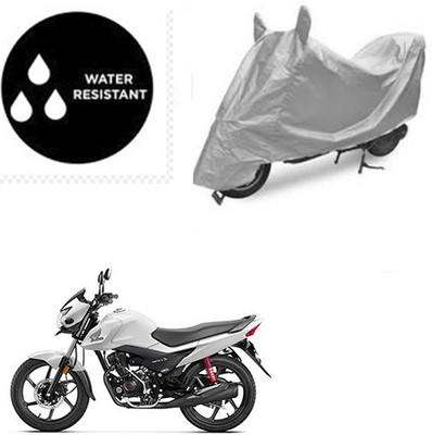 Atulit enterprises Waterproof Two Wheeler Cover for Honda(Livo, Silver)