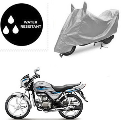 Atulit enterprises Waterproof Two Wheeler Cover for Hero(Splendor Pro, Silver)