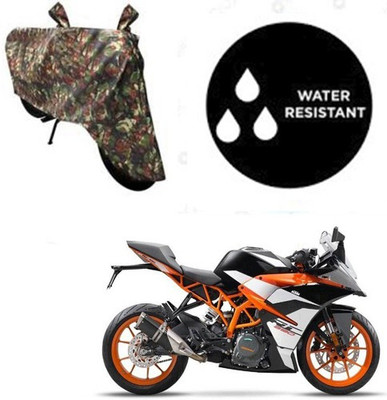 Atulit enterprises Waterproof Two Wheeler Cover for KTM(RD 350, Multicolor)
