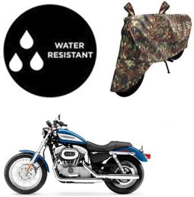 SRENTERPRISES Two Wheeler Cover for Harley Davidson(XL 883, Multicolor)