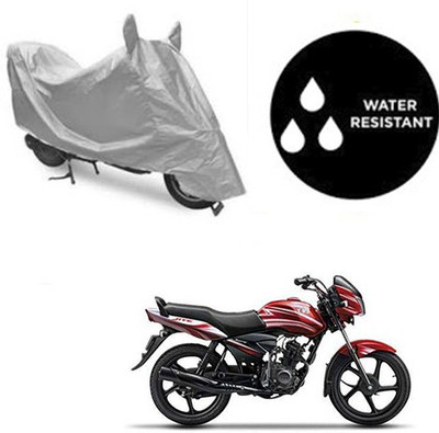 RPSENTTERPR Waterproof Two Wheeler Cover for TVS(Jive, Silver)