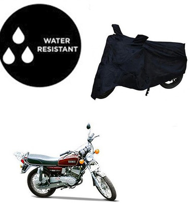 Mdstar Waterproof Two Wheeler Cover for Yamaha(RX 100, Black)