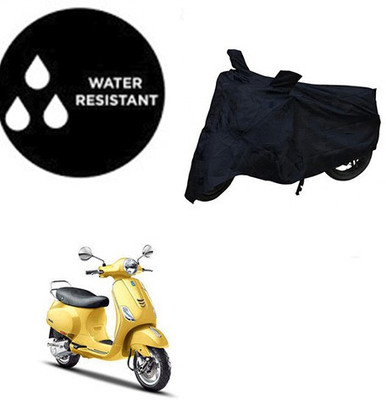 Atulit enterprises Waterproof Two Wheeler Cover for Piaggio(Vespa SXL, Black)