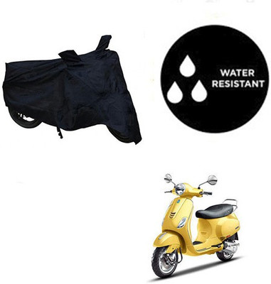 Atulit enterprises Waterproof Two Wheeler Cover for Piaggio(Vespa SXL, Black)