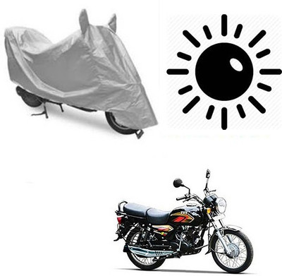 Atulit enterprises Waterproof Two Wheeler Cover for TVS(Max 4R, Silver)