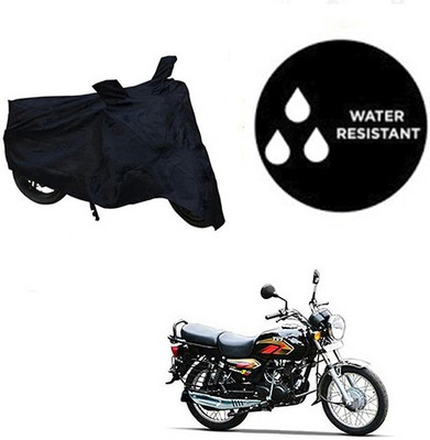 Atulit enterprises Waterproof Two Wheeler Cover for TVS(Max 4R, Black)