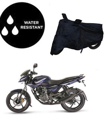 RPSENTTERPR Waterproof Two Wheeler Cover for Bajaj(Pulsar 135 LS DTS-i, Black)
