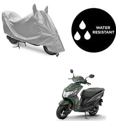 RPSENTTERPR Waterproof Two Wheeler Cover for Honda(Deo, Silver)