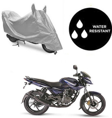 RPSENTTERPR Waterproof Two Wheeler Cover for Bajaj(Pulsar 135 LS DTS-i, Silver)
