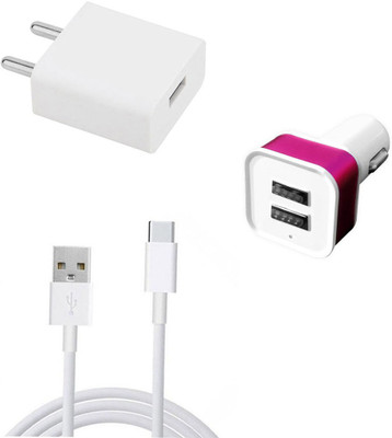 SARVIN Wall Charger Accessory Combo for Realme 7(White)