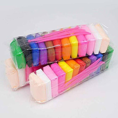 AKANSHA Ultra Light Multicolour DIY Non-Toxic Modeling Magic Fluffy Foam Bouncing Clay