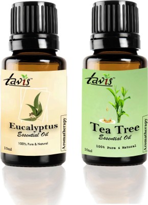 Tavis Eucalyptus Oil, Tea Tree Oil(20 ml)