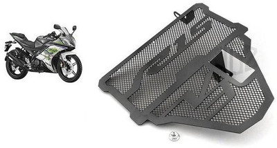 SELVIKE Aluminium Black Radiator Grill Only Fit in V3 Bike Radiator Guard  (Yamaha)-3 Bike Radiator Guard(Yamaha)