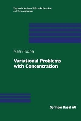 Variational Problems with Concentration(English, Paperback, Bach Martin F.)
