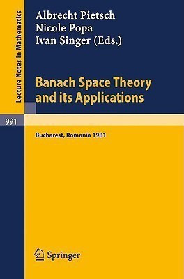 Banach Space Theory and its Applications(English, Paperback, unknown)