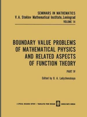 Boundary Value Problems of Mathematical Physics and Related Aspects of Function Theory Part IV(English, Paperback, unknown)