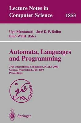 Automata, Languages and Programming(English, Paperback, unknown)