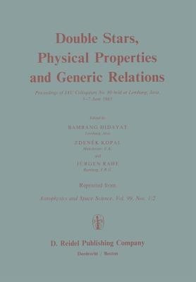 Double Stars, Physical Properties and Generic Relations(English, Paperback, unknown)