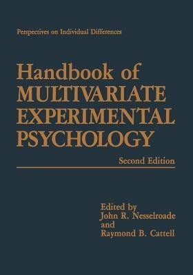 Handbook of Multivariate Experimental Psychology(English, Paperback, unknown)