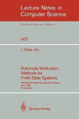 Automatic Verification Methods for Finite State Systems(English, Paperback, unknown)