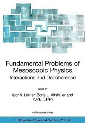 Fundamental Problems of Mesoscopic Physics(English, Paperback, unknown)