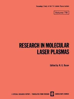 Research in Molecular Laser Plasmas(English, Paperback, unknown)
