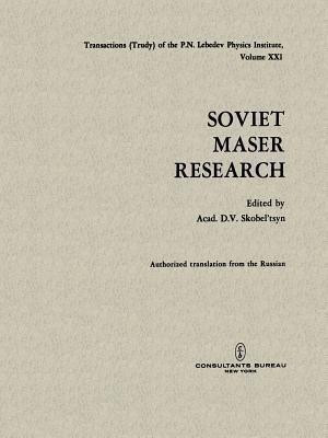 Soviet Maser Research(English, Paperback, unknown)