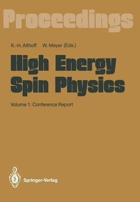 High Energy Spin Physics(English, Paperback, unknown)