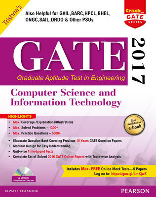 Gate Computer Science and Information Technology 2017 Edition(English, Paperback, unknown)
