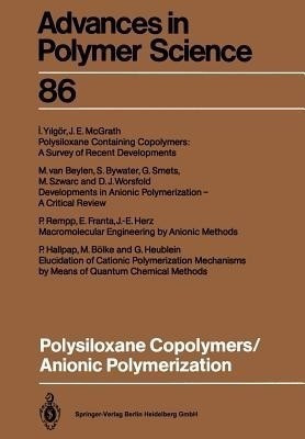 Polysiloxane Copolymers / Anionic Polymerization(English, Paperback, unknown)