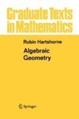 Algebraic Geometry(English, Paperback, Hartshorne Robin)